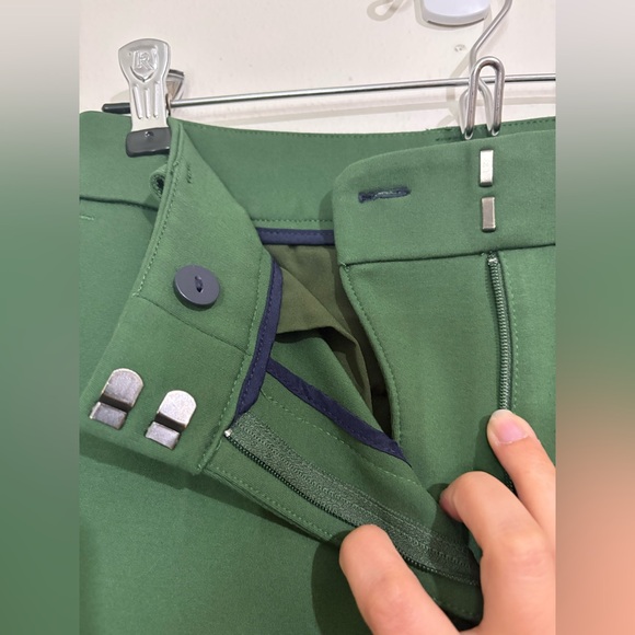 Boden Highgate Ponte Pants Pine Green 4P - Picture 4 of 9